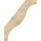 Ekena Millwork 6"W x 32"D x 40"H Funston Rough Sawn Knee Brace, Douglas Fir BRC06X32X40FST00RDF - alternate 2